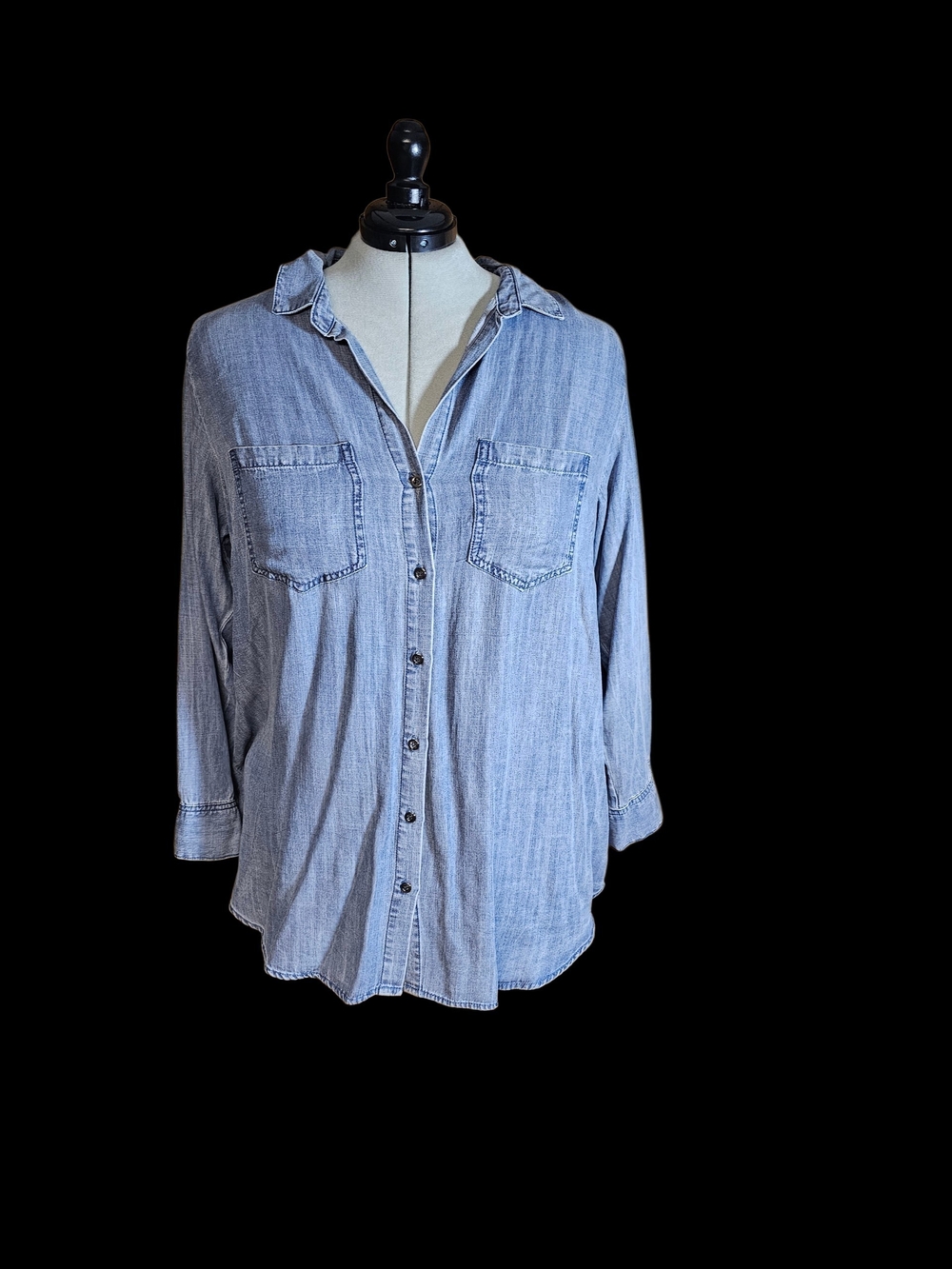 Velvet Heart Light Blue Chambray Shirt